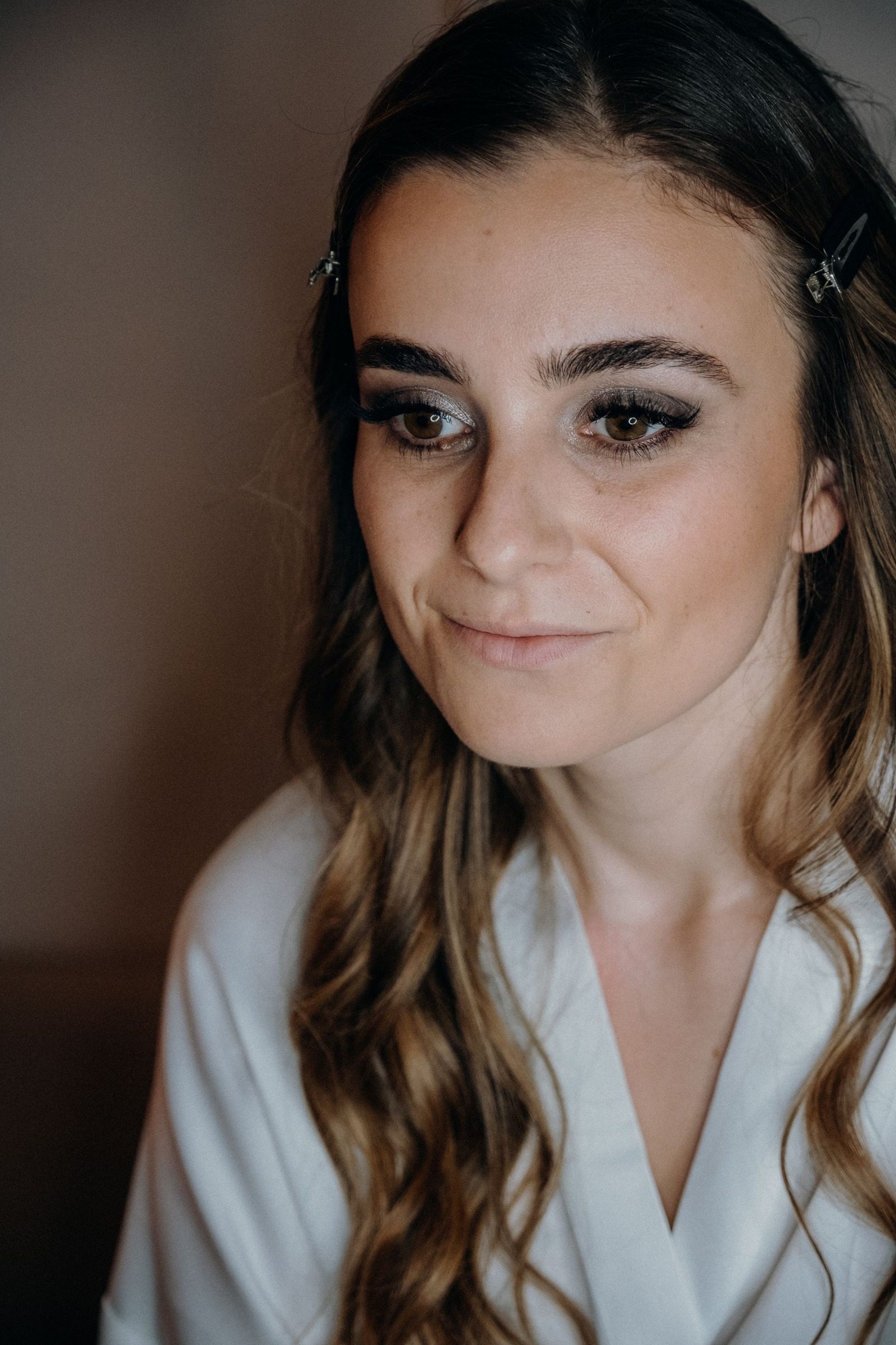 Make Bobby Pins Hold a Small Hair Section Without a Visible Pin Cluster