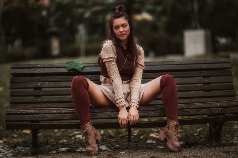 How to Wear Knee-High Boots With Skirts