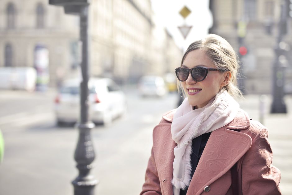 How to Wear Pink in Winter