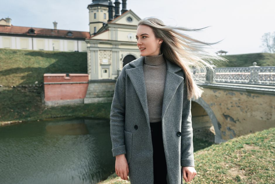 Long Coats Over Dresses